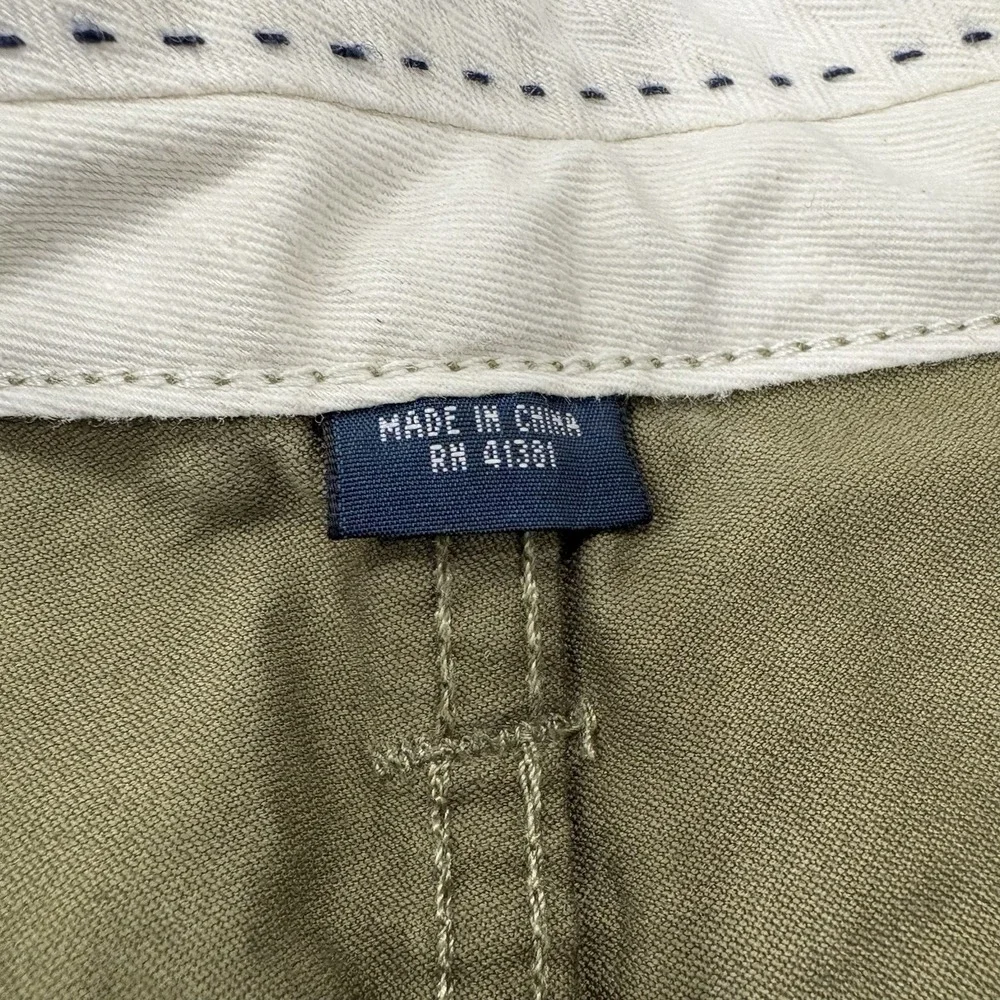 Polo Ralph Lauren Olive Green Pants Mens 34x30 Polo Player Logo Cotton‎